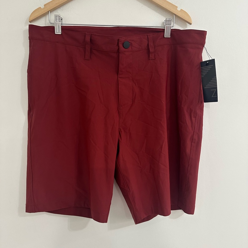 Nwt Z BY ZELLA Blade Golf Shorts Sz 38 #FF